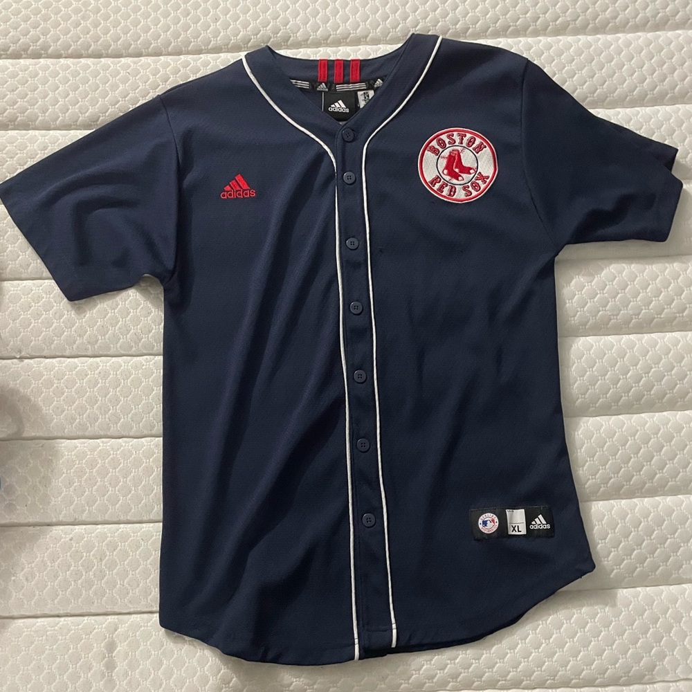 Adidas Dustin Pedroia Boston Red Sox Jersey